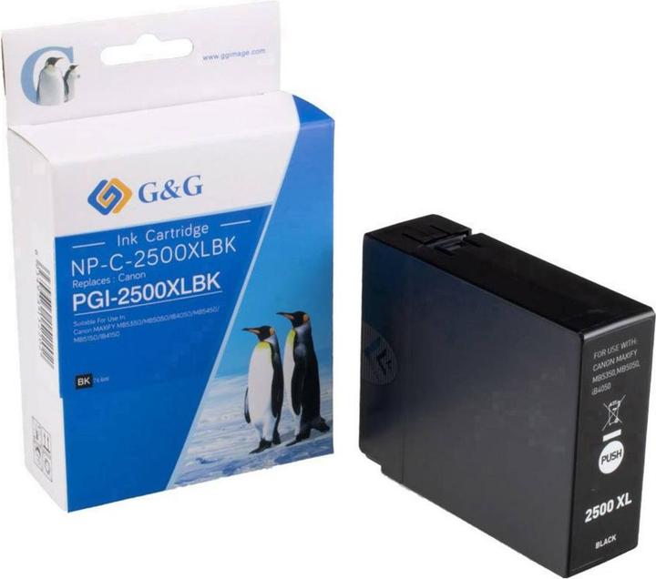 Ink cartridge replaces PGI-2500XL BK (FC)