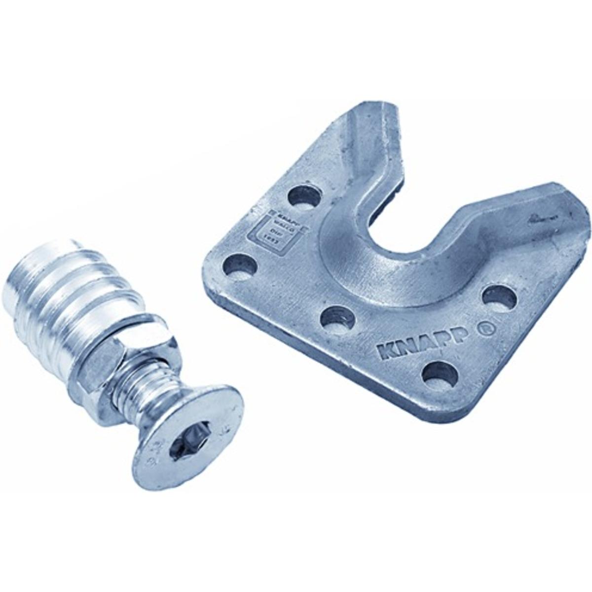 Knapp, Baubeschläge + Holzverbinder, Wandverbinder WALCO V EH (25 Stk.)