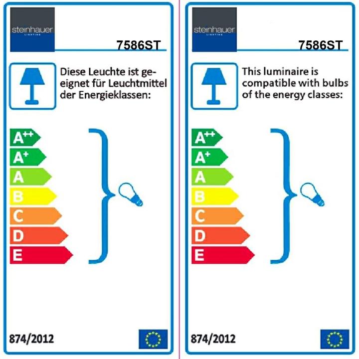 Energie-Label Steinhauer Bikkel (E27)
