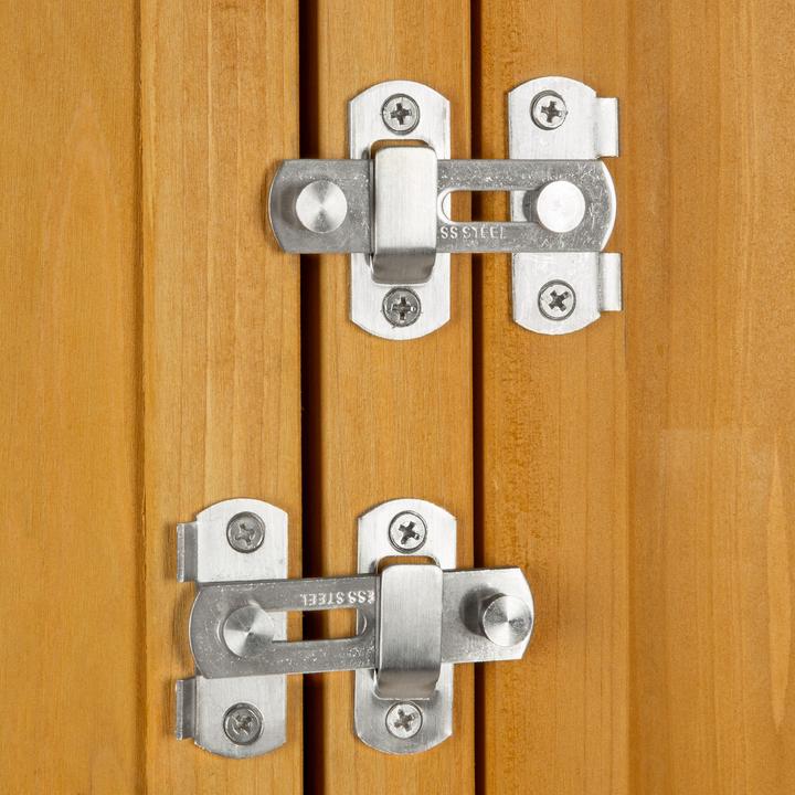 Immagine prodotto tectake armadio da giardino con tetto a punta