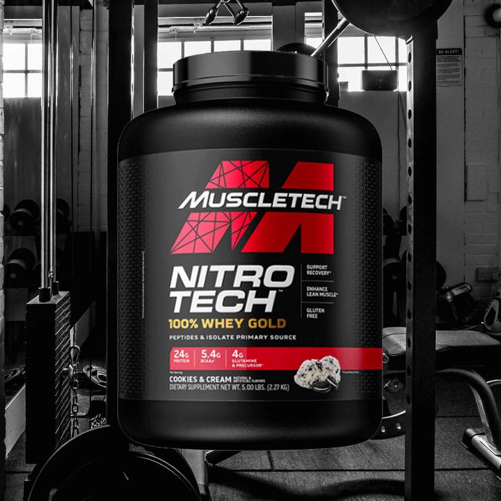 Image du produit Muscle Tech MuscleTech Performance Series Nitro-Tech 100% Whey Gold (1 pcs, 2270 g)