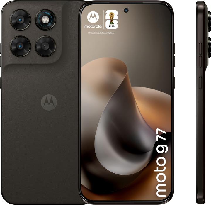 Produktbild Motorola Smartphone PBAW0034ES 6,78" Octa Core Mediatek Dimensity 6400 8 GB RAM 512 GB Schwarz (512 GB, PANTONE Black Olive, 6.78", Hybrid Dual SIM, 5G)