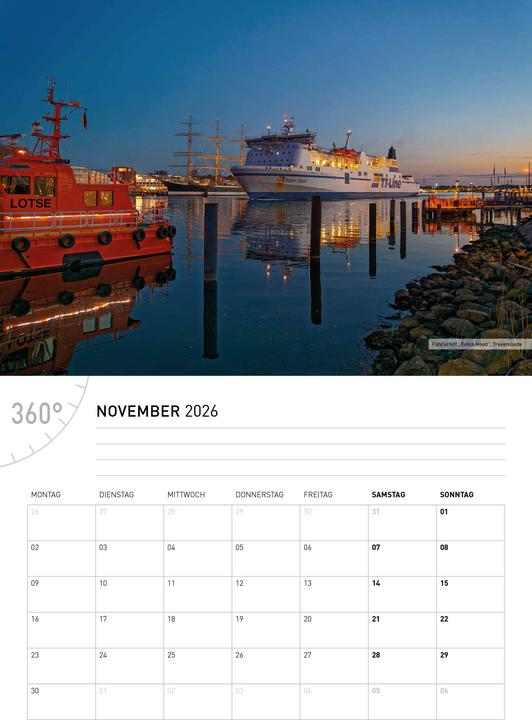 Produktbild MecklenburgerBuchtBroschürenkalender2026 (A3, A4)