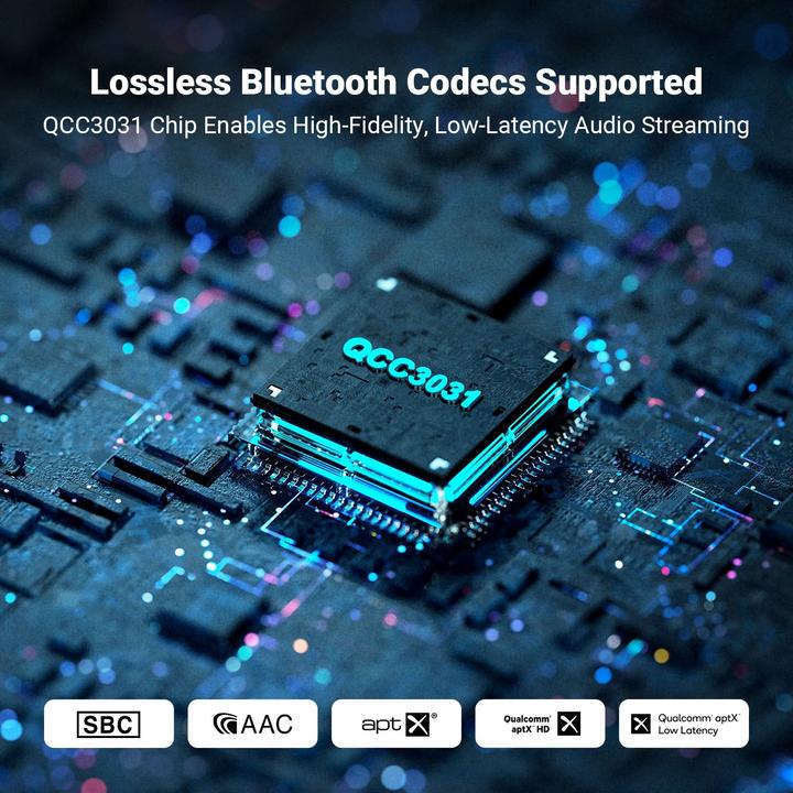 Produktbild Fosi Audio GR40 Röhren-DAC – Kopfhörer & Preamp – USB/Opt/Koax (USB-DAC, aptX, Bluetooth)