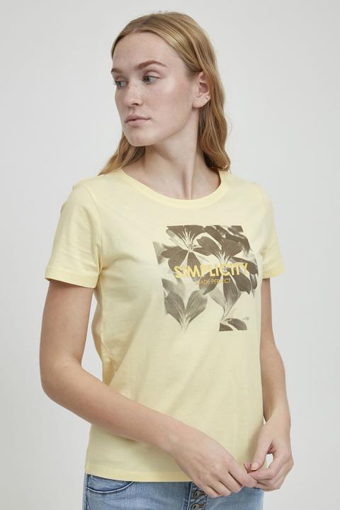Produktbild B.young BYSANLA LEAF TSHIRT 20811085 (M)