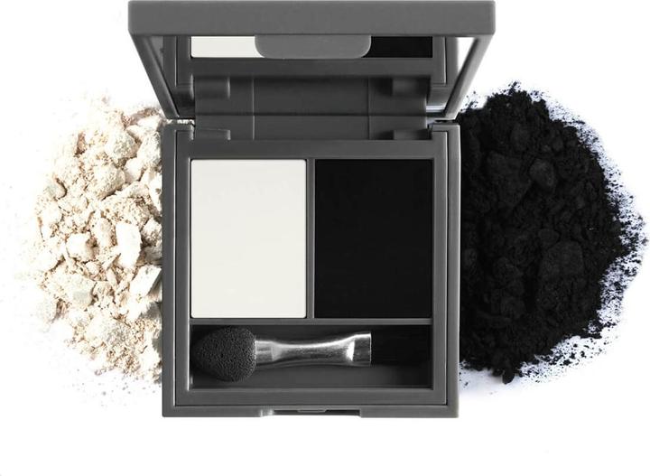 Actual product image Alix Avien Duo Eyeshadow - Pearly White & Black Welvet (black-white)