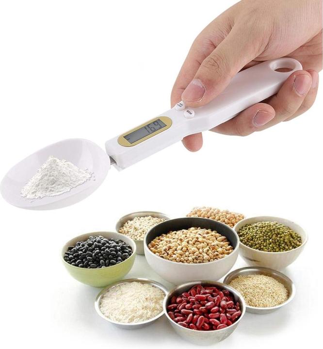 Actual product image ASMI Digital measuring spoon, spoon scales, 0.1 - 500 g