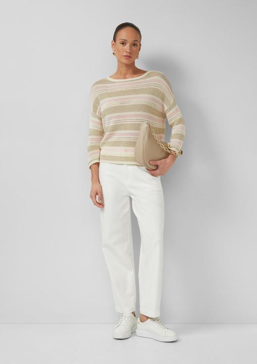 Actual product image s.Oliver Glitzernder Strickpullover mit U-Boot-Ausschnitt (S)