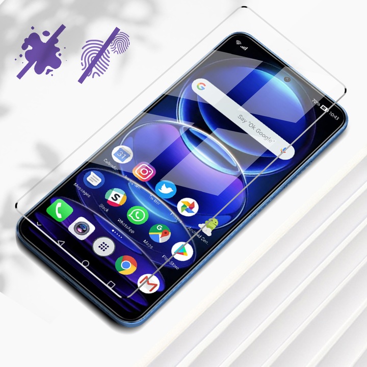 Actual product image Avizar 9H hardness glass display protection film (1 Piece, Xiaomi Poco X5)