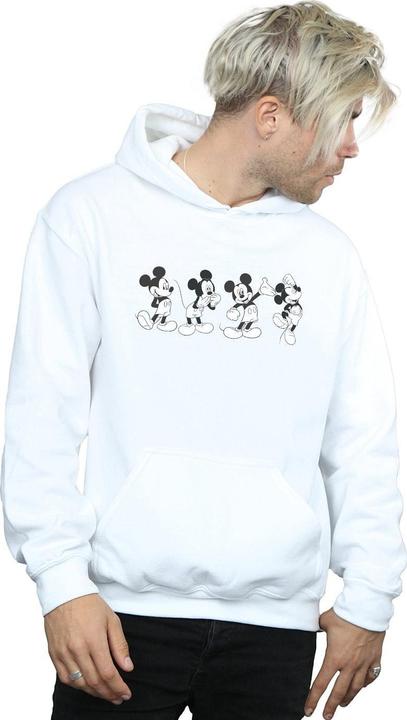 Immagine prodotto Disney Mickey Mouse Four Emotions Felpa con Cappuccio Uomo (S)