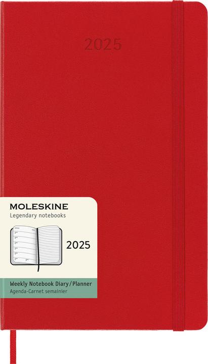 Actual product image Moleskine Notebook (A5, 1 week / 1 page)