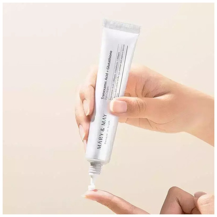 Produktbild Mary&May MARY & MAY Tranexamsäure + Glutathion Augencreme 30ml (30 ml, Tag + Nacht)