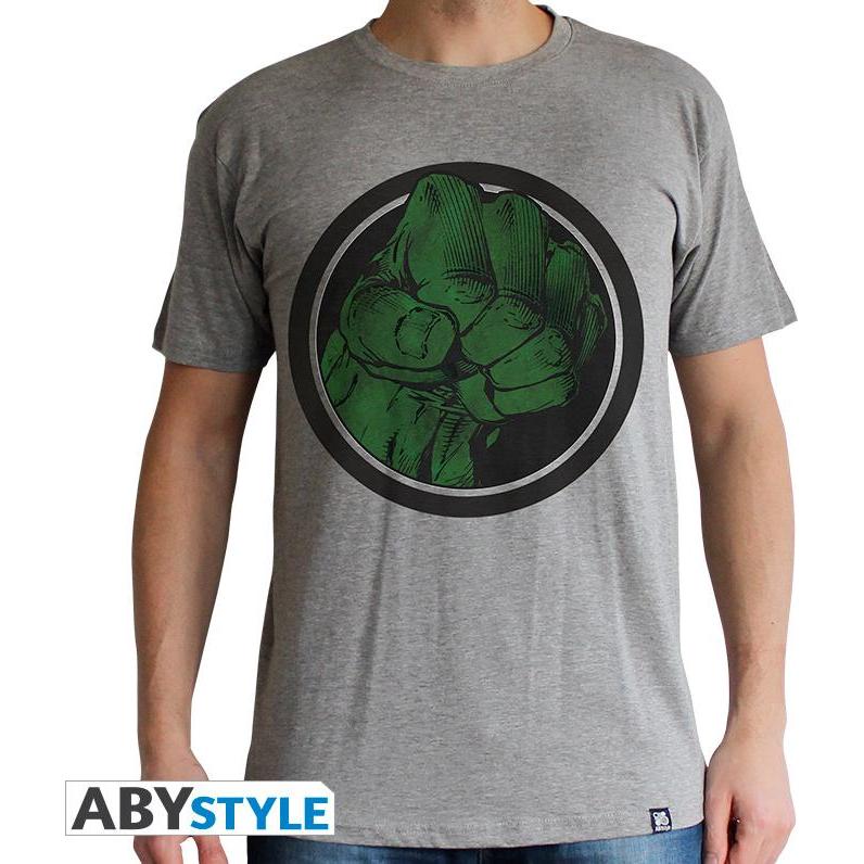 ABYstyle, Uomini, Maglietta, T-Shirt Marvel - Hulk M, (M)