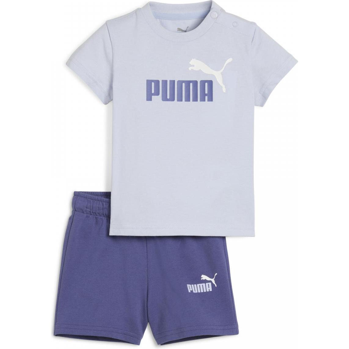 Thumbnail - Puma, Jungen, Sportshirt, MINICATS ESS Tee and Shorts Set INF (104), Rot, 104