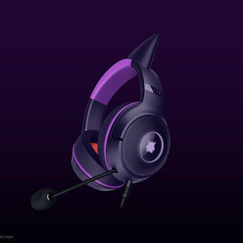 Immagine prodotto Razer Kraken Kitty V2 - Pokémon Gengar Ed. (Cablato)