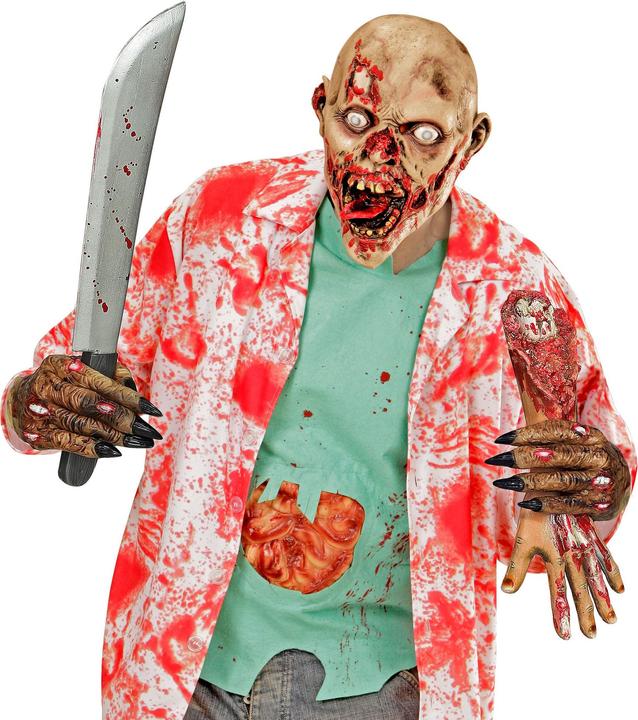 Produktbild Widmann Zombie Handschuhe, Latex