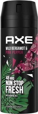 Productafbeelding AXE Wilde Verse DEO Bergamot & Roze peper 150ml (Spuit, 150 ml)