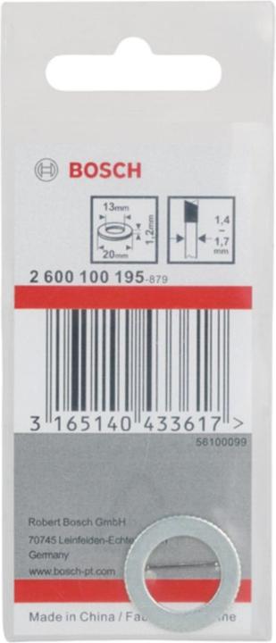 Produktbild Bosch Professional Zubehör Reduzierring für PRO Kreissägeblatt, 20 x 1,2 x 13 mm