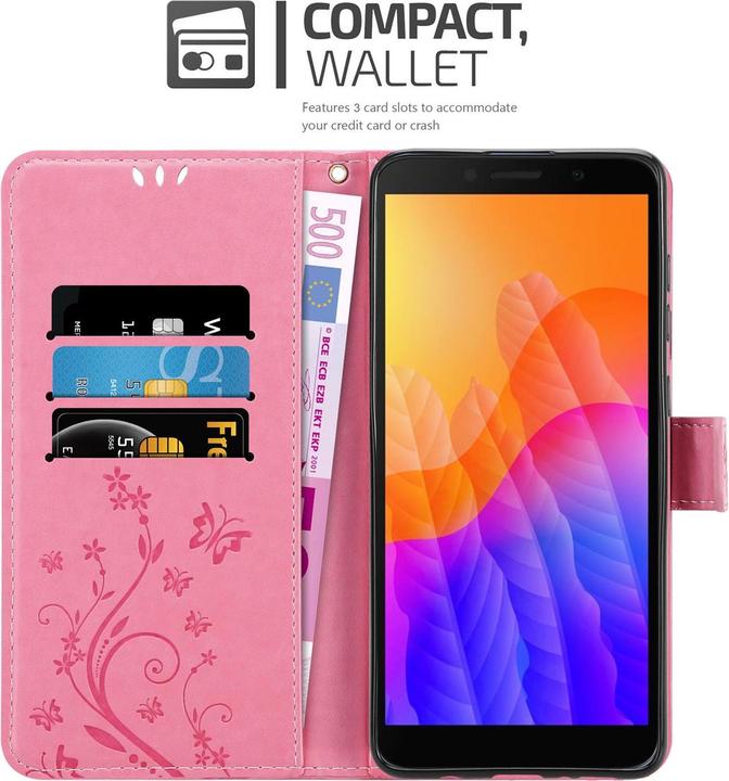 Image du produit Cadorabo Couverture du livre de fleurs (Huawei Y5p)