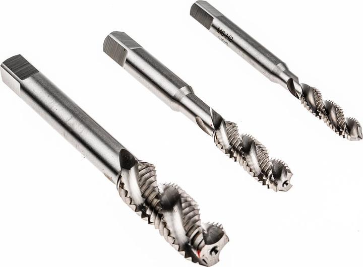 Actual product image Rs Pro HSS tap set sp/fl M3-M12