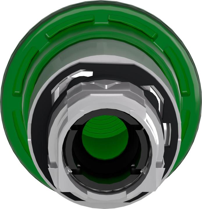 Actual product image Schneider Electric Green Mushroom Push Button Head for LED