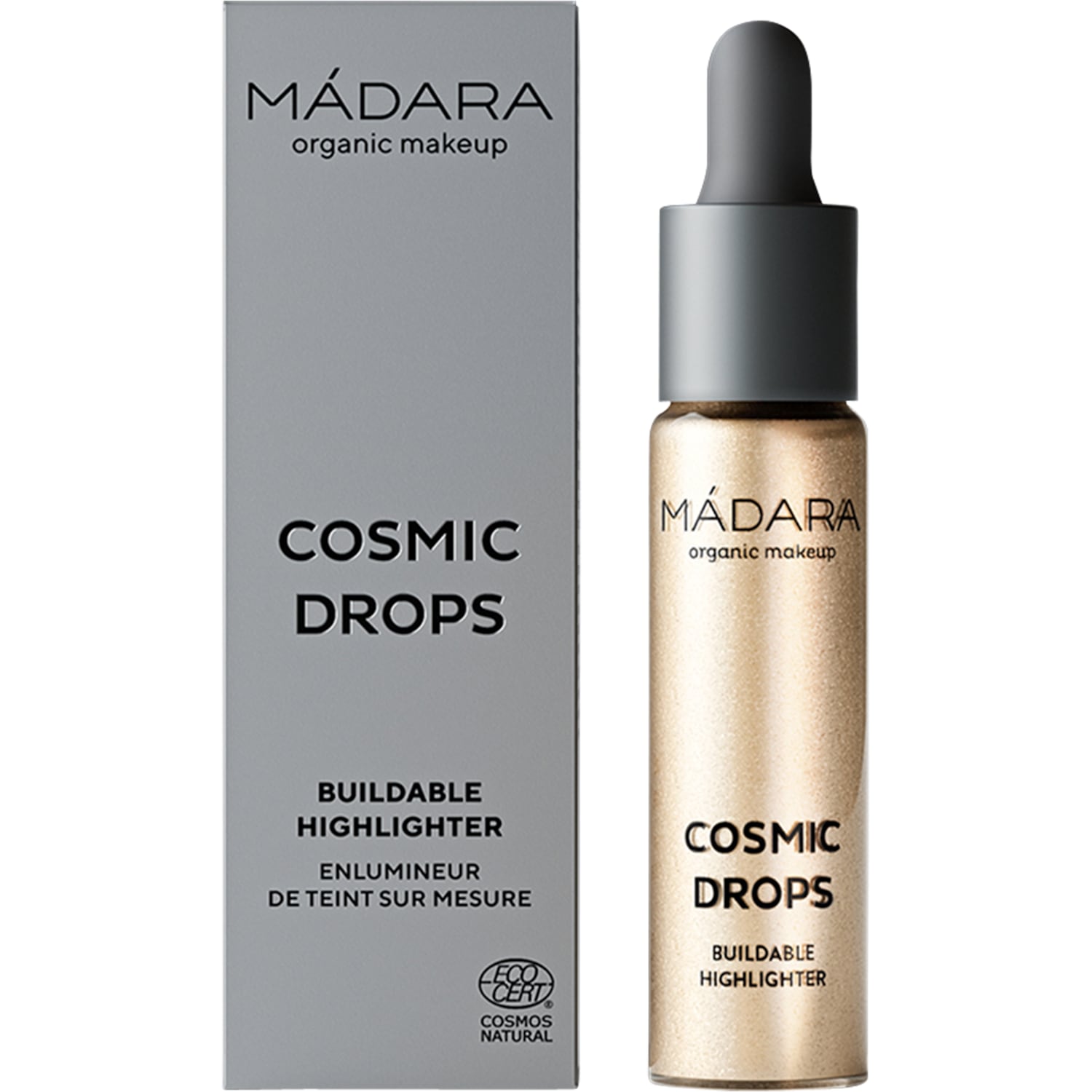 Madara, Highlighter + Bronzer, Cosmetics Cosmic Drops 13,5 ml 1 Naked Chromosphere (1, Highlighter)