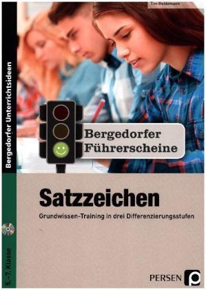 Produktbild Führerschein: Satzzeichen - Sekundarstufe (Deutsch, Tim Heidemann, 2016)