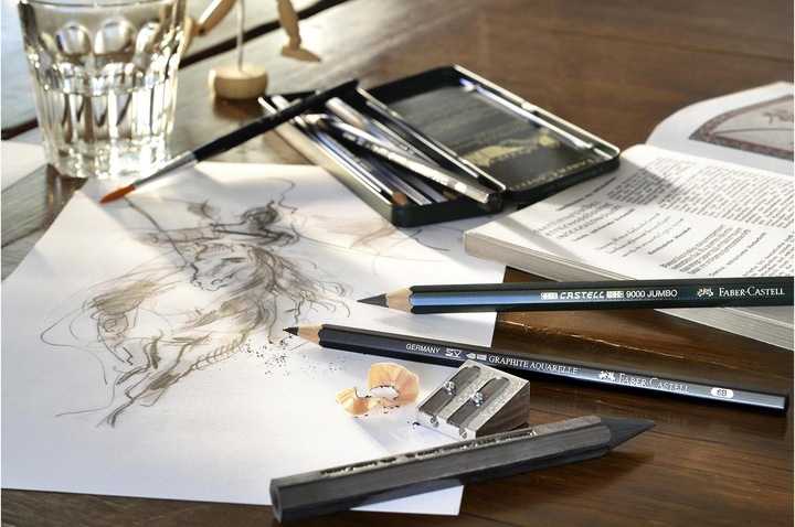 Actual product image Faber-Castell Pencil Castell 9000 (2H, 12 x)