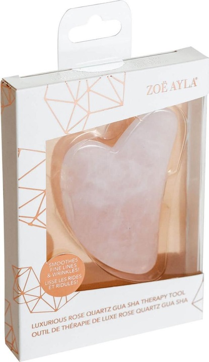 Image du produit Zoë Ayla Gua Sha Quartz Rose
