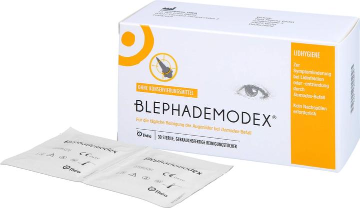 Produktbild Théa Blephademodex, sterile Reinigungstücher, 30 St. Kompressen (30 x)