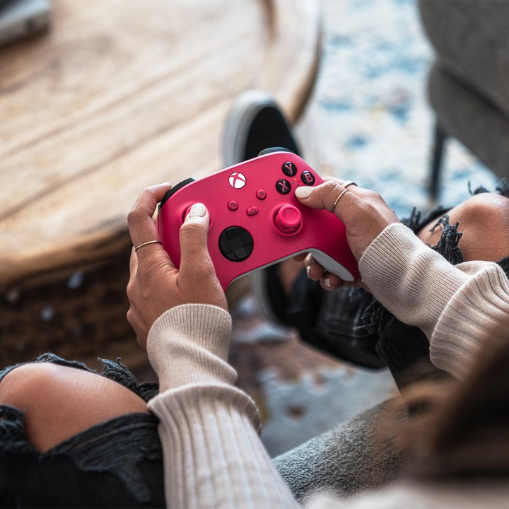 Immagine prodotto Microsoft Controller wireless Xbox - Rosa intenso (PC, Xbox Series X, Xbox One X, Xbox One S, Xbox Serie S)
