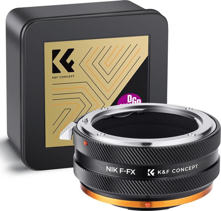Actual product image K&F Concept High Precision Lens Adapter Mount, EOS-NIK Z