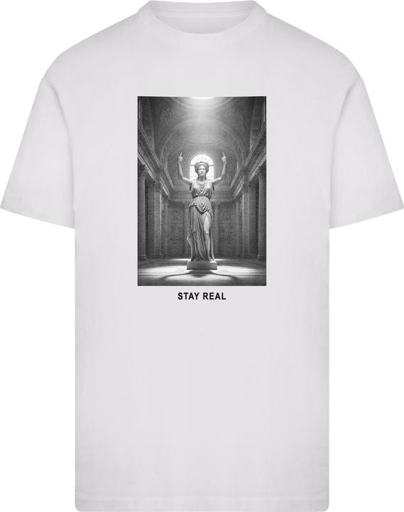 Actual product image MT Stay Real Statue Tee white M (M)
