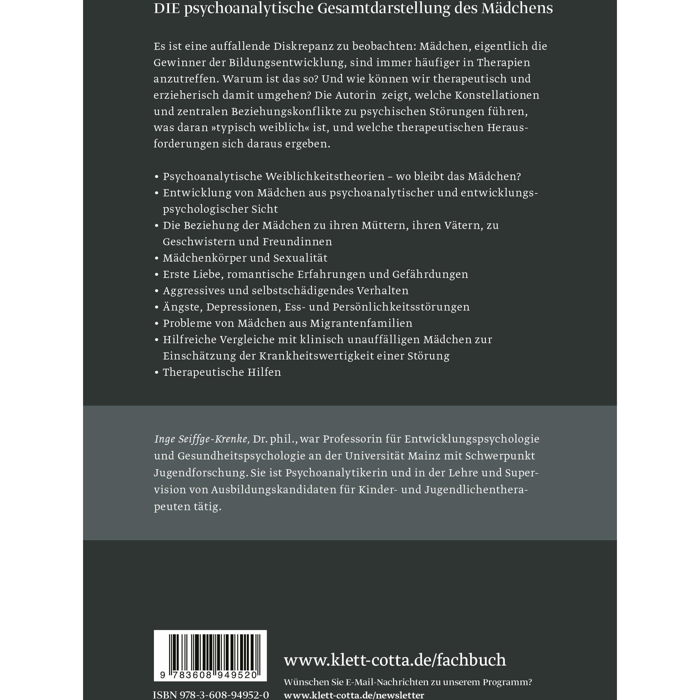 Thumbnail - Die Psychoanalyse des Mädchens, Fachbücher von Inge Seiffge-Krenke