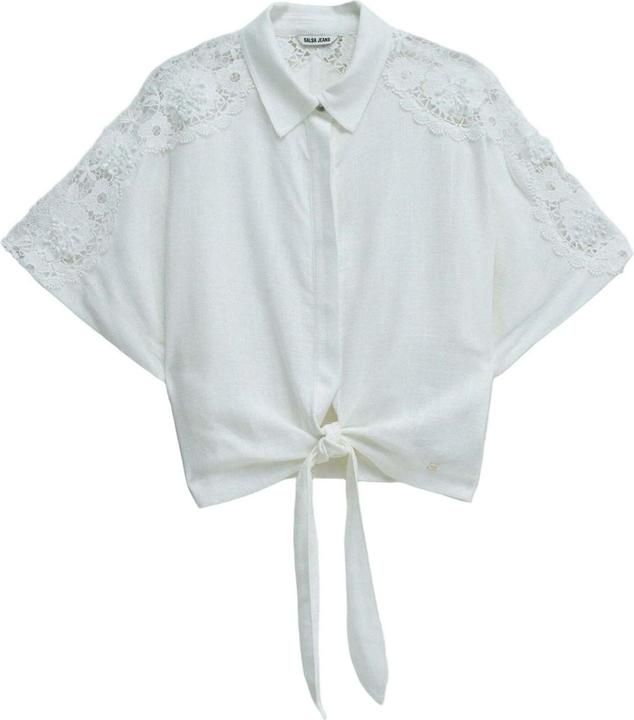 Produktbild Salsa Jeans Kurzarmbluse Front Knot Short Sleeve (S)