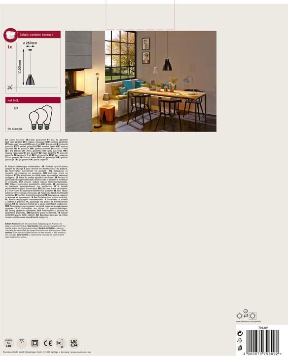 Produktbild Paulmann Neordic Roald (E27)