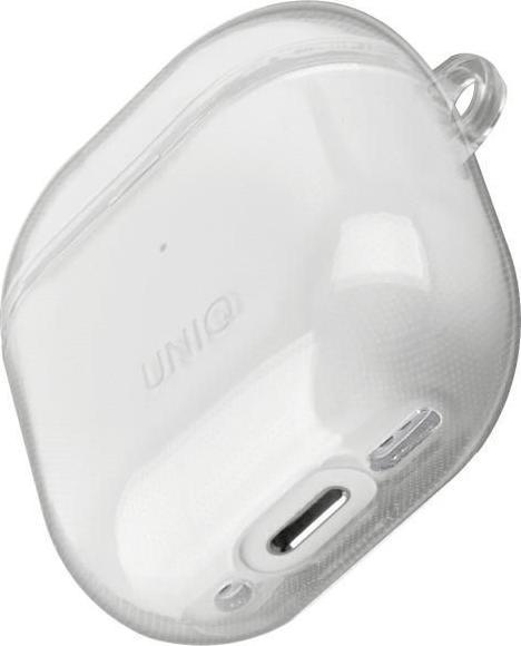Actual product image Uniq case Glase AirPods 4 glossy clear (Headphone sleeve)