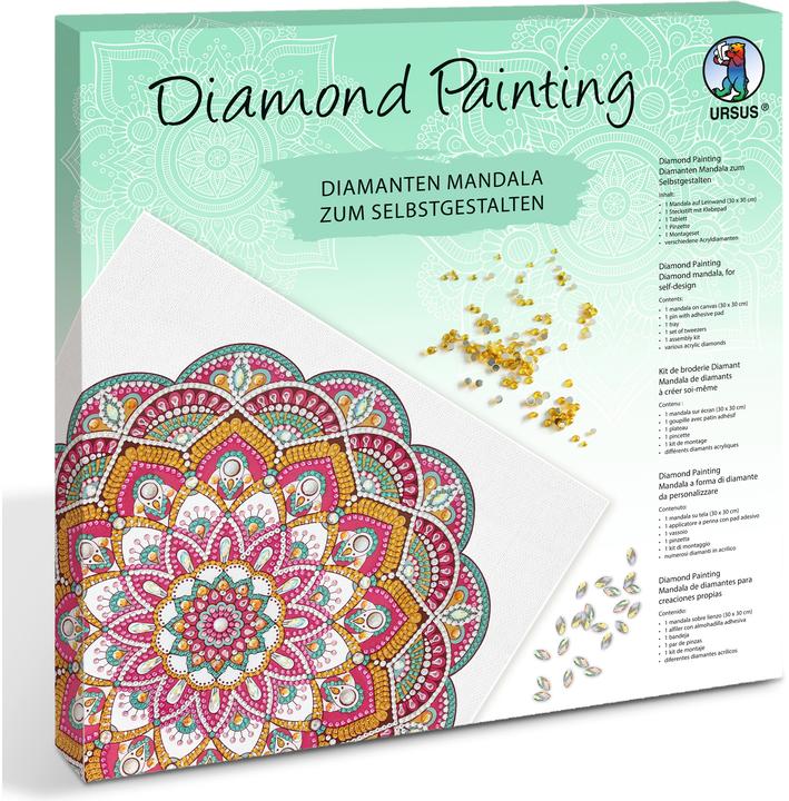 Produktbild Ursus Diamond Painting Mandala Set 11