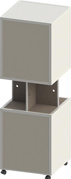 Beige, Dunkelbraun, Weiss