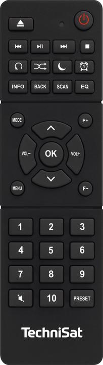 Actual product image TechniSat Remote control Digitradio 140, 143 CD (Device-specific remote control, Infrared)