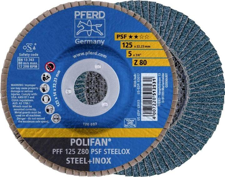 Produktbild Pferd Fächerschleifscheibe (80)