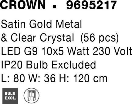 Produktbild Nova Luce Crown (G9)