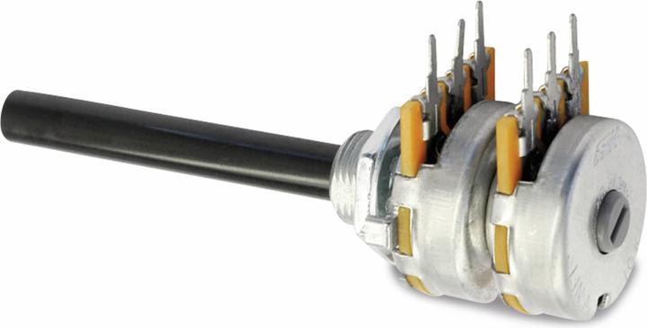 OMEG Potentiometer PC2G20BU, 10 kΩ, stereo, logarithmisch