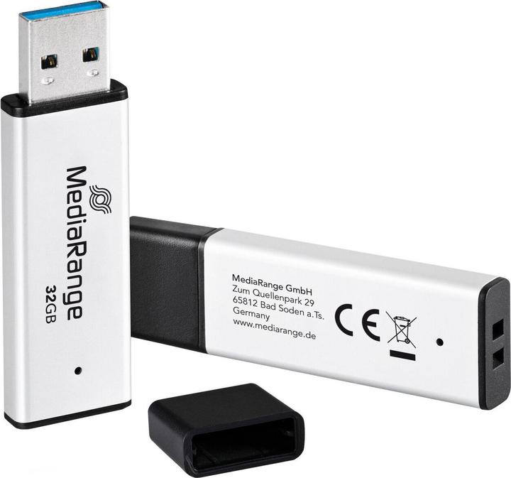 Image du produit MediaRange Haute performance 32GB U3 MR1900 (32 Go, USB-A)