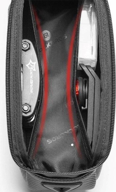 Actual product image Rockbros B68 Bicycle bag (1.70 l, Frame bag)