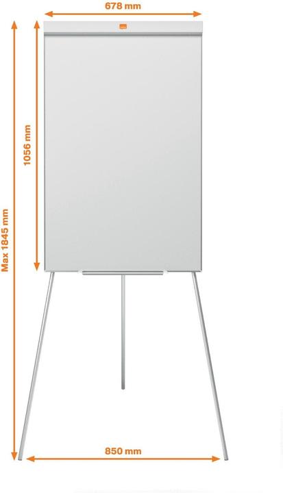 Actual product image Nobo Flipchart Barracuda (70 x 100 cm)