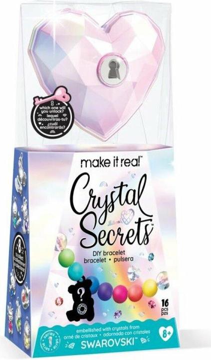 Immagine prodotto Make it Real Crystal Secrets - Braccialetti Collezionabili con Cristallo Swarovski