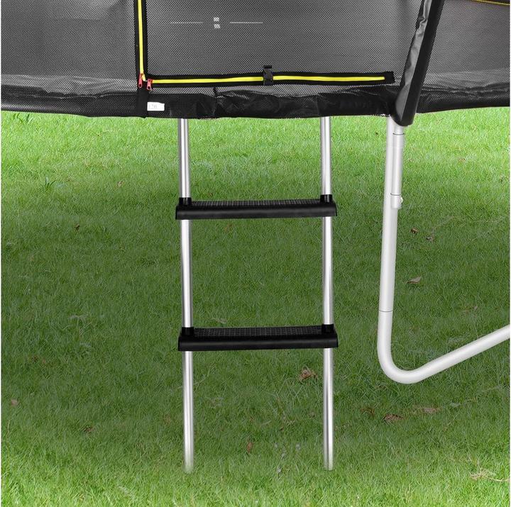 Produktbild Koor Trampolin mit Leiter Ø 244 cm, Durchmesser: 244 (244 cm)