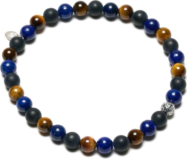 Immagine prodotto Balibay Renas (20.50 cm, Pietra preziosa, Argento 925, Occhio di tigre, Lapislazzuli, Onice)