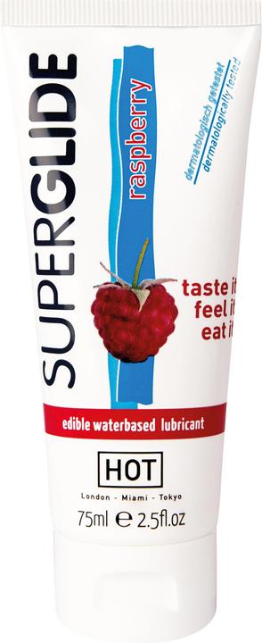Produktbild HOT Superglide edible lubricant waterbased raspberry 75 ml (75 ml)